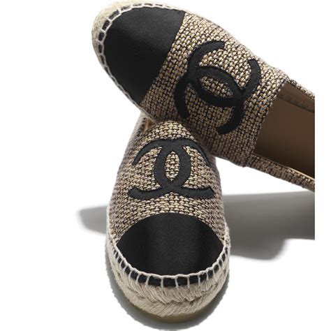 chanel espadrilles gold chain|chanel espadrilles authentic.